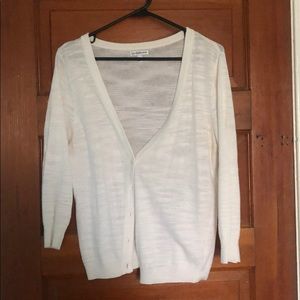 White Cardigan